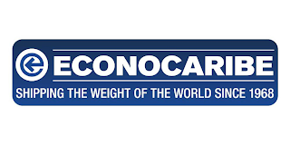 ECONOCARIBE SHIPPING THE WEIGHT OF THE WORLD SINCE 1968 logo