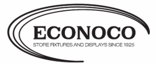 ECONOCO STORE FIXTURES AND DISPLAYS SINCE 1925 logo