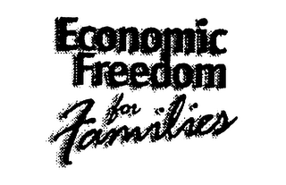 ECONOMIC FREEDOM FOR FAMILIES logo
