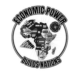 ECONOMIC POWER BUILDS NATIONS CLOTHES & TEXTILES CLOTHES & TEXTILES PETROLEUM & NATURAL GAS CRUDE OIL CRUDE OIL CRUDE OIL CRUDE OIL CRUDE OIL & PETROLEUM PRODUCTS PETROLEUM & PETROLEUM PRODUCTS PETROLEUM OIL PHOSPATES IRON ORE URANIUM ALUMINUM RUBBER DIAMONDS DIAMONDS COBALT PLATINUM ALUMINUM COTTON GOLD GOLD COPPER DIAMONDS DIAMONDS GOLD FISH COCOA BEANS COFFEE TEA LIVESTOCK COFFEE $ ¢ ¥ logo