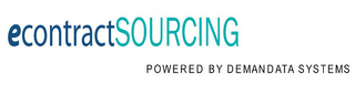 ECONTRACTSOURCING POWERED BY DEMANDATA SYSTEMS logo