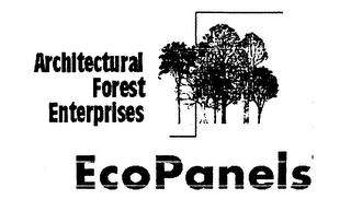 ECOPANELS ARCHITECTURAL FOREST ENTERPRISES logo