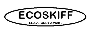 ECOSKIFF LEAVE ONLY A WAKE logo
