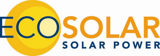 ECOSOLAR SOLAR POWER logo