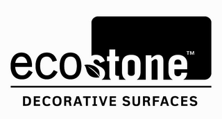 ECOSTONE DECORATIVE SURFACES logo