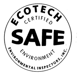 ECOTECH CERTIFIED SAFE ENVIRONMENT ENVIRONMENTAL INSPECTORS, INC. logo