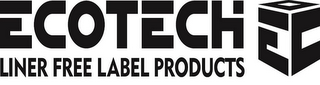 ECOTECH ECO LINER FREE LABEL PRODUCTS logo
