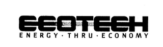 ECOTECH ENERGY-THRU-ECONOMY logo