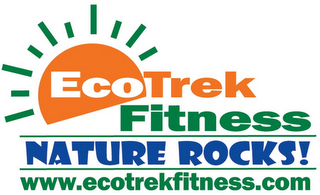 ECOTREK FITNESS NATURE ROCKS! WWW.ECOTREKFITNESS.COM logo