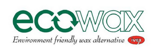 ECOWAX ENVIROMENT FRIENDLY WAX ALTERNATIVE IVEX logo