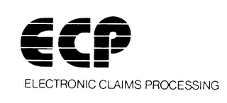 ECP ELECTRONIC CLAIMS PROCESSING logo