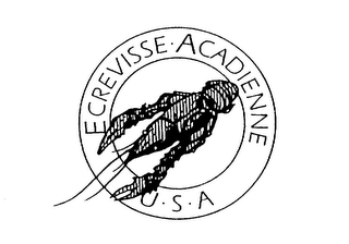 ECREVISSE ACADIENNE U S A logo