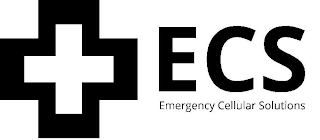ECS EMERGENCY CELLULAR SOLUTIONS logo