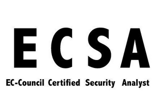 ECSA EC-COUNCIL CERTIFIED SECURITY ANALYST logo