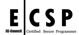 E|CSP EC-COUNCIL CERTIFIED SECURE PROGRAMMER logo