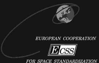 ECSS EUROPEAN COOPERATION FOR SPACE STANDARDIZATION logo