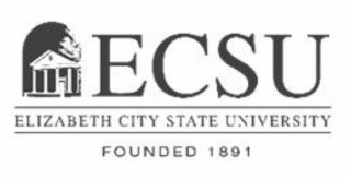 ECSU ELIZABETH CITY STATE UNIVERSITY FOUNDED 1891 logo