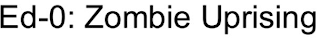 ED-0: ZOMBIE UPRISING logo