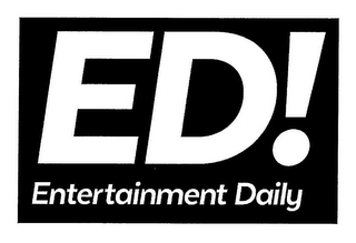 ED! ENTERTAINMENT DAILY logo