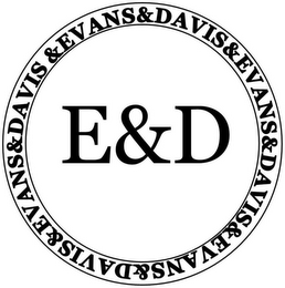 E&D EVANS&DAVIS&EVANS&DAVIS&EVANS&DAVIS&EVANS&DAVIS& logo