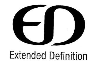 ED EXTENDED DEFINITION logo
