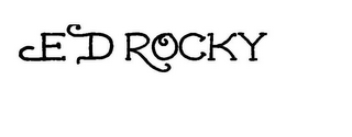 ED ROCKY logo