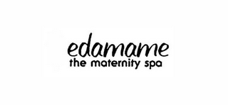 EDAMAME THE MATERNITY SPA logo