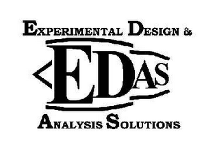 EDAS EXPERIMENTAL DESIGN & ANALYSIS SOLUTIONS logo