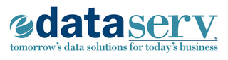 EDATASERVE TOMORROW'S DATA SOLUTIONS FOR TODAY'S BUSINESS logo