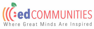 EDCOMMUNITIES WHERE GREAT MINDS ARE INSPIRED logo