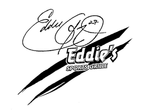 EDDIE GEORGE 27 EDDIE'S SPORTS GRILLE logo