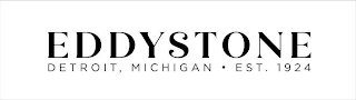 EDDYSTONE DETROIT. MICHIGAN. EST. 1924 logo