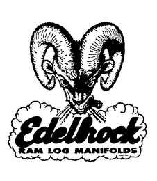 EDELBROCK RAM LOG MANIFOLDS logo