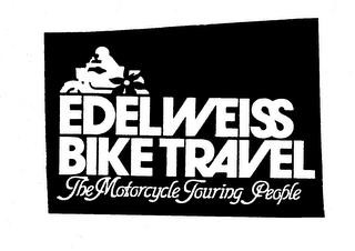 EDELWEISS BIKE TRAVEL THE MOTORCYCLE TOURING PEOPLE logo