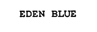 EDEN BLUE logo
