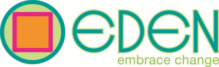 EDEN EMBRACE CHANGE logo