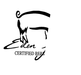 EDEN FARMS CERTIFIED BERKSHIRE PORK logo