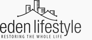 EDEN LIFESTYLE RESTORING THE WHOLE LIFE logo
