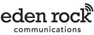EDEN ROCK COMMUNICATIONS logo