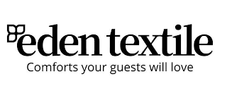EDEN TEXTILE COMFORTS YOUR GUESTS WILL LOVE logo