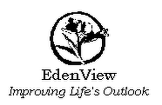 EDENVIEW IMPROVING LIFE'S OUTLOOK logo