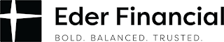 EDER FINANCIAL BOLD. BALANCED. TRUSTED. logo