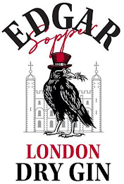 EDGAR SOPPER LONDON DRY GIN logo