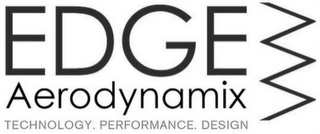 EDGE AERODYNAMIX TECHNOLOGY. PERFORMANCE. DESIGN logo