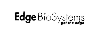 EDGE BIOSYSTEMS GET THE EDGE logo