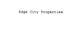 EDGE CITY PROPERTIES logo