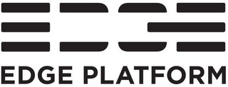 EDGE EDGE PLATFORM logo