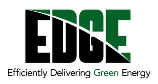 EDGE EFFICIENTLY DELIVERING GREEN ENERGY logo