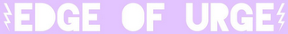 EDGE OF URGE logo