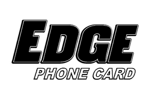 EDGE PHONE CARD logo